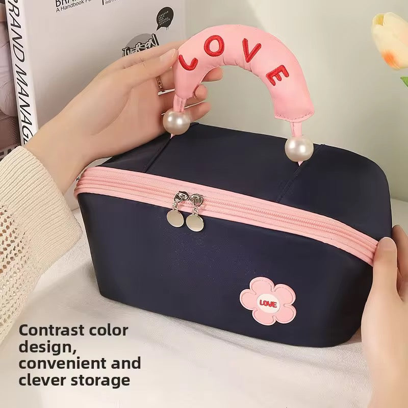 LOVE Handle Multipurpose Cosmetic Bag