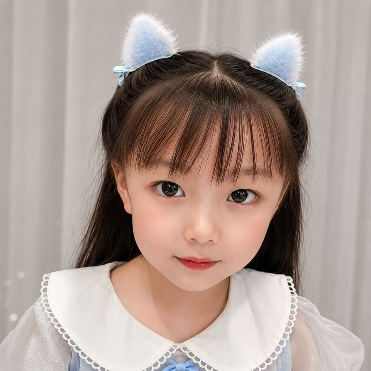 Kawaii Cat Ear Hair Clip (1 Pair)