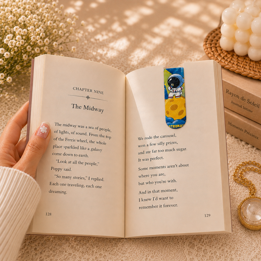 Disney Princess Laser Magnetic Bookmarks Set | Kawaii Stationery