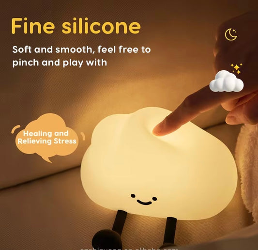 Squishy Silicone Cloud Night Lamp