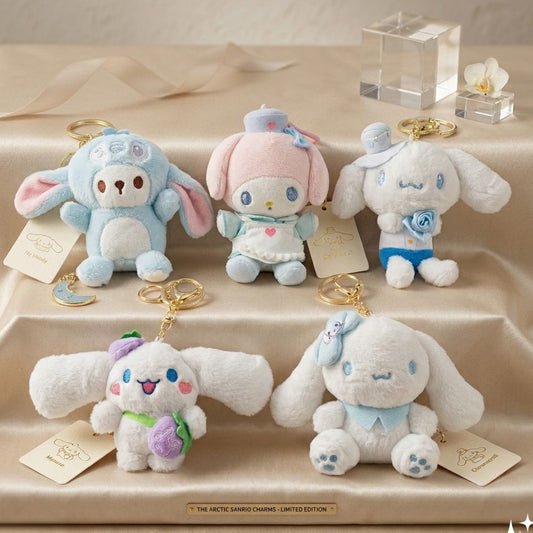 Sanrio Plushie Bag Charm | Kawaii Character Keychain – Limited Edition