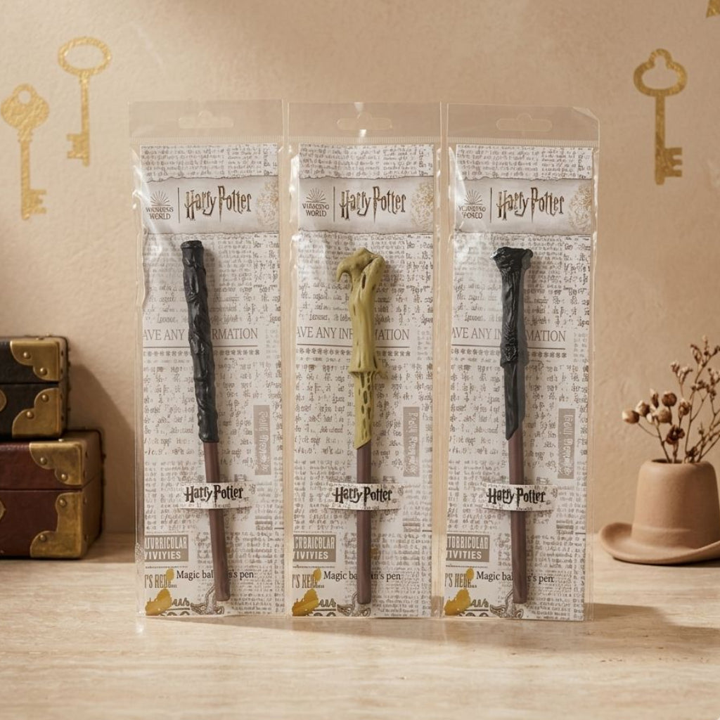 Harry Potter Magic Wand Gel Pen | Wizarding World Collectible Stationery