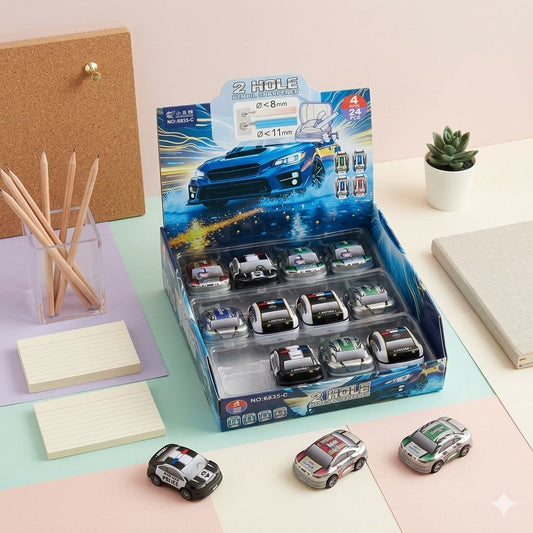 Mini Car Racer Metal Sharpener