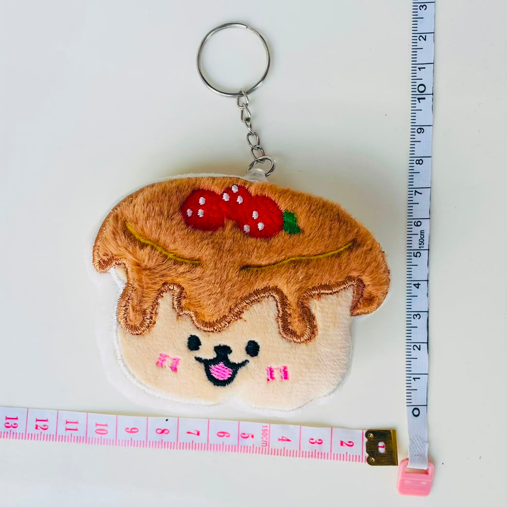 Kawaii Food Plushie Keychain & Bag Charm