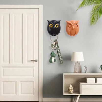 Owl Magnetic Key Holder – Cute Wall Hook for Entryway & Home Decor
