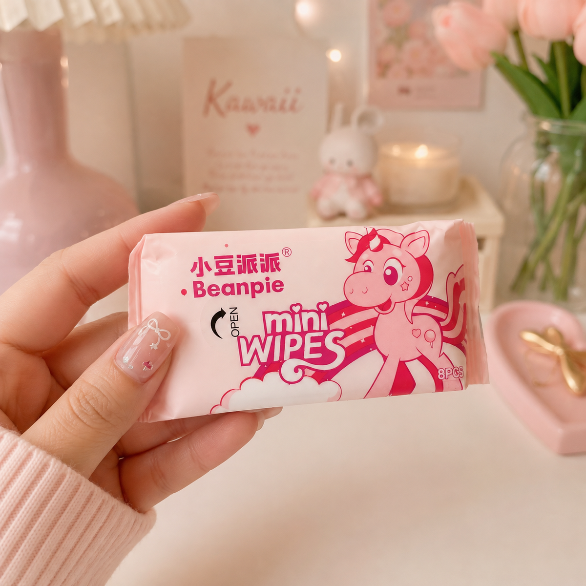 Korean Mini Wet Wipes
