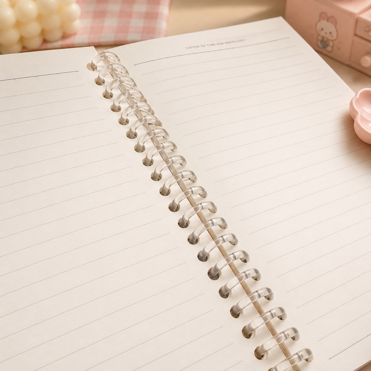 Weekend Time Spiral Notebook | Snow and Ice Land