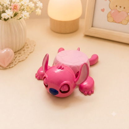 Turtle & Stitch Cup Holder Coaster – Cute Desk Cup Stand | Kawaii Home Decor