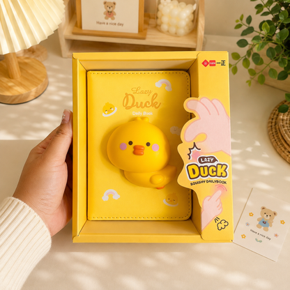 Kawaii Squishy Notebook | Soft PU Cover Diary Journal