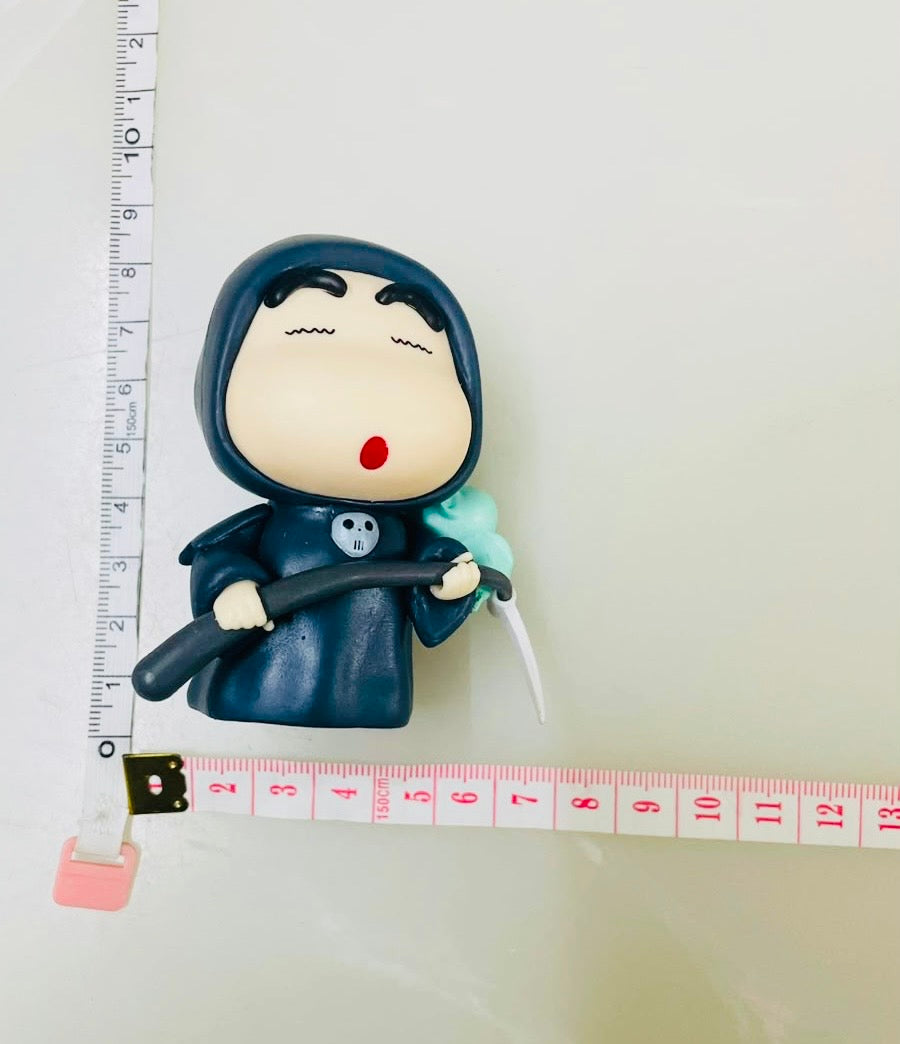 Kawaii Grim Reaper Chibi Figurine | Cute Desk Decor