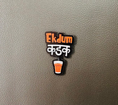 Desi Humour Fridge Magnets – Funny Indian Quote & Pop Culture Magnets