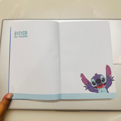 Kawaii Character Planner Notebook | Hello Kitty & Stitch Journal