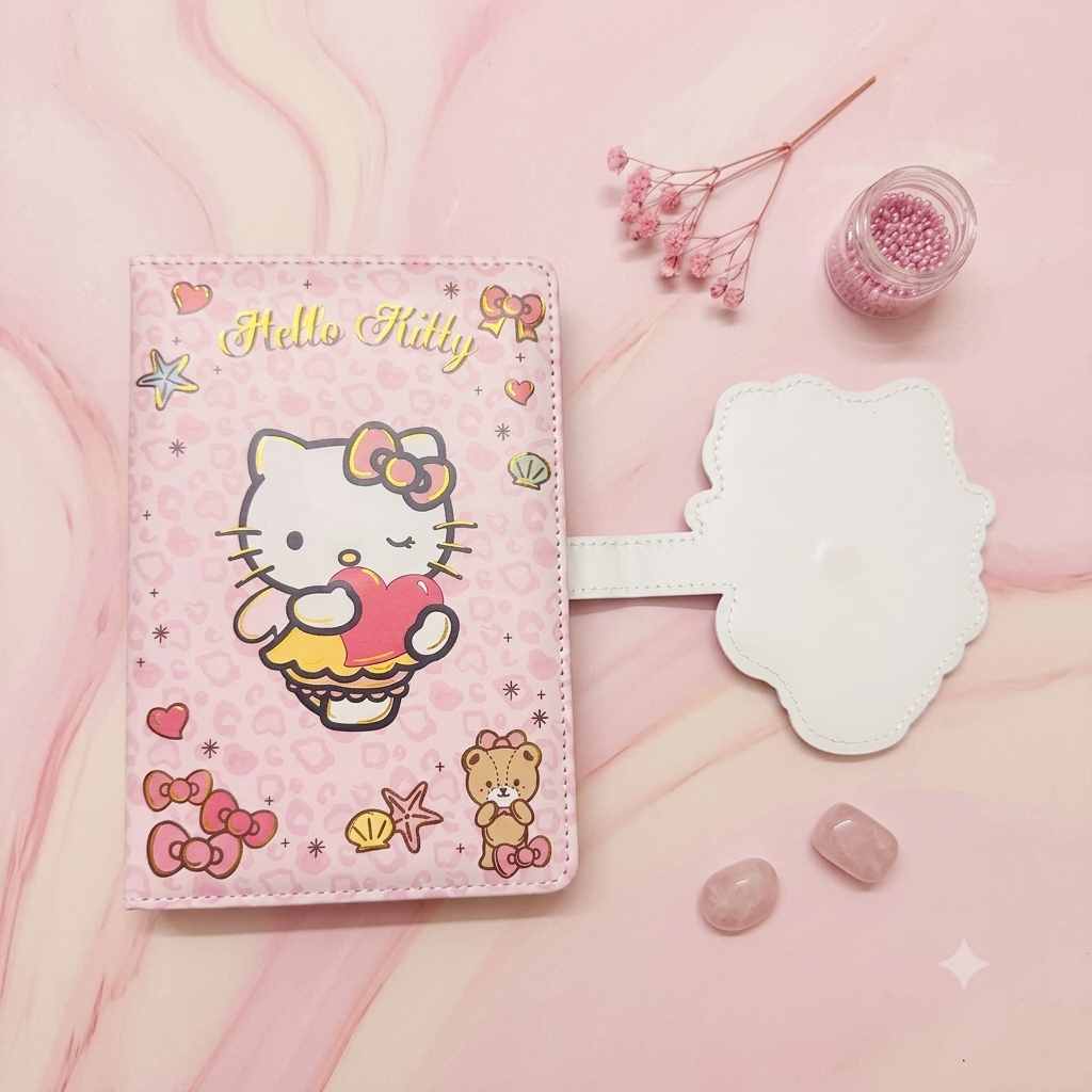 Kawaii Character Planner Notebook | Hello Kitty & Stitch Journal