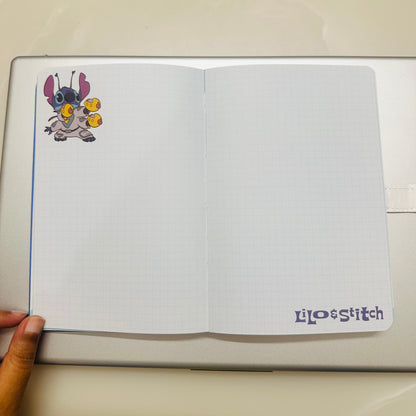 Kawaii Character Planner Notebook | Hello Kitty & Stitch Journal