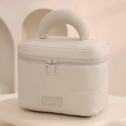 Puffy Quilted Multipurpose Makeup Organiser Bag