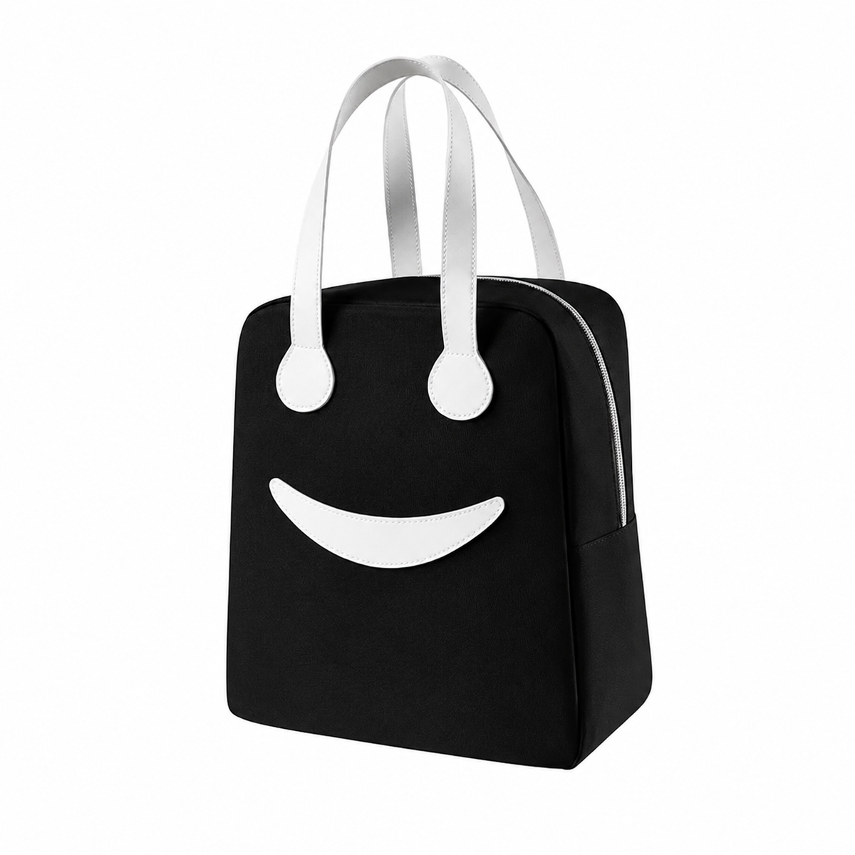 Smiley Face Insulated Lunch Bag