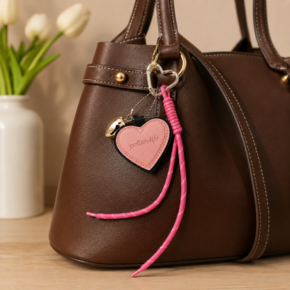 Heart Bag Charm & Keychain