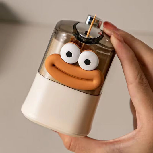 Funny Face Toothpick Dispenser – Cute Kawaii Kitchen & Dining Decor