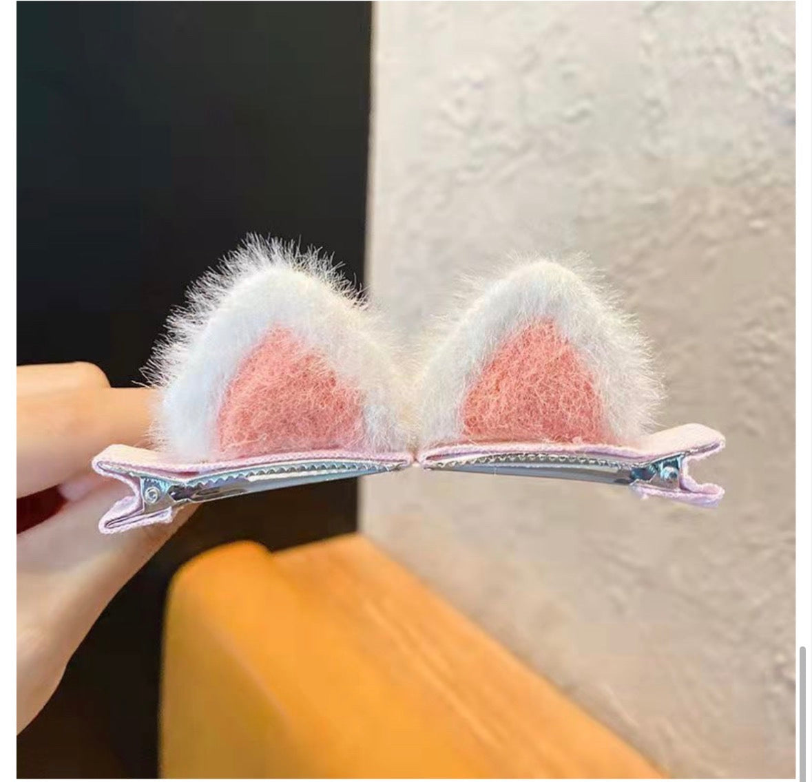 Kawaii Cat Ear Hair Clip (1 Pair)