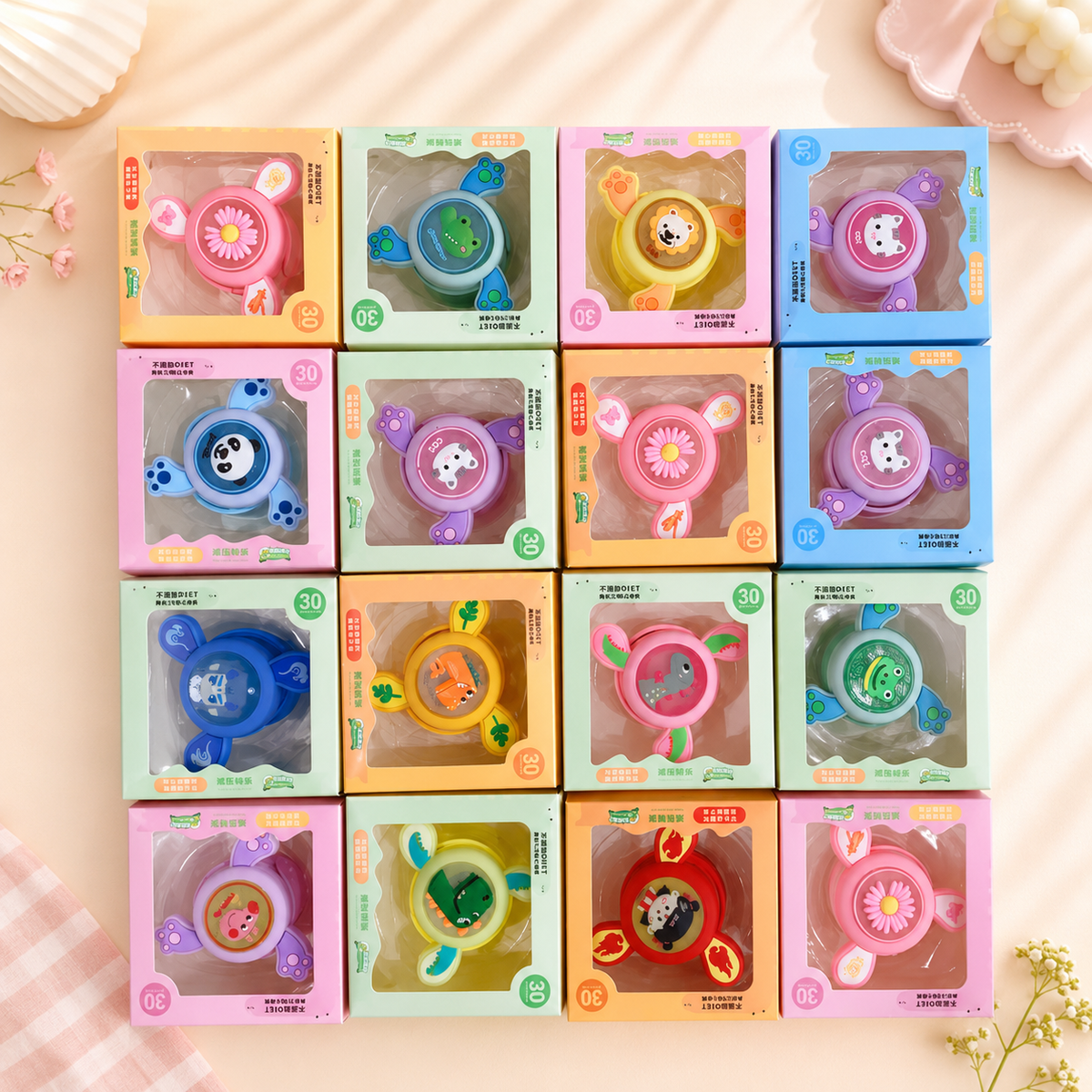 Kawaii Animal Light-Up Slap Band Bracelet for Kids