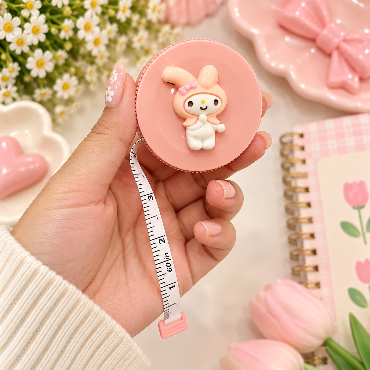 Kawaii Sanrio Retractable Measuring Tape