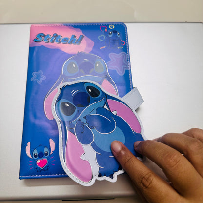 Kawaii Character Planner Notebook | Hello Kitty & Stitch Journal