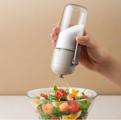 Kawaii Salt Dispenser – Aesthetic Glass Spice Shaker (220ml)