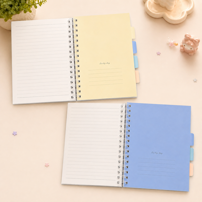 Watercolor Blooming A5 Spiral Notebook