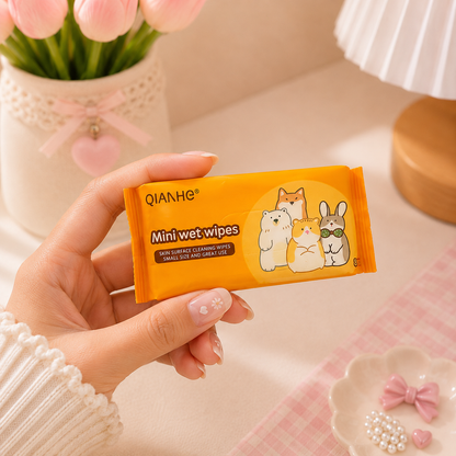 Korean Mini Wet Wipes