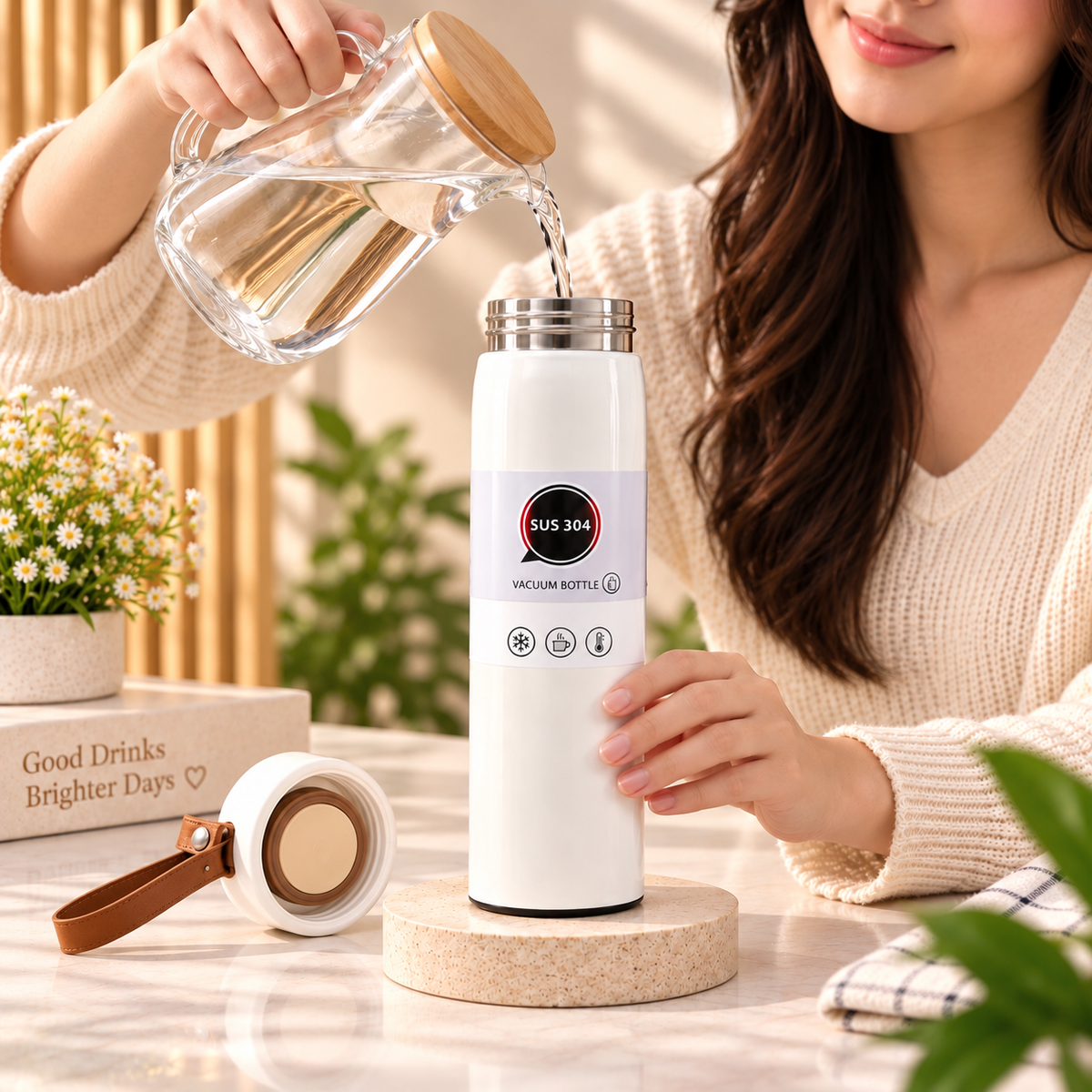 SUS 304 Elegant Vacuum Insulated Bottle|500ml