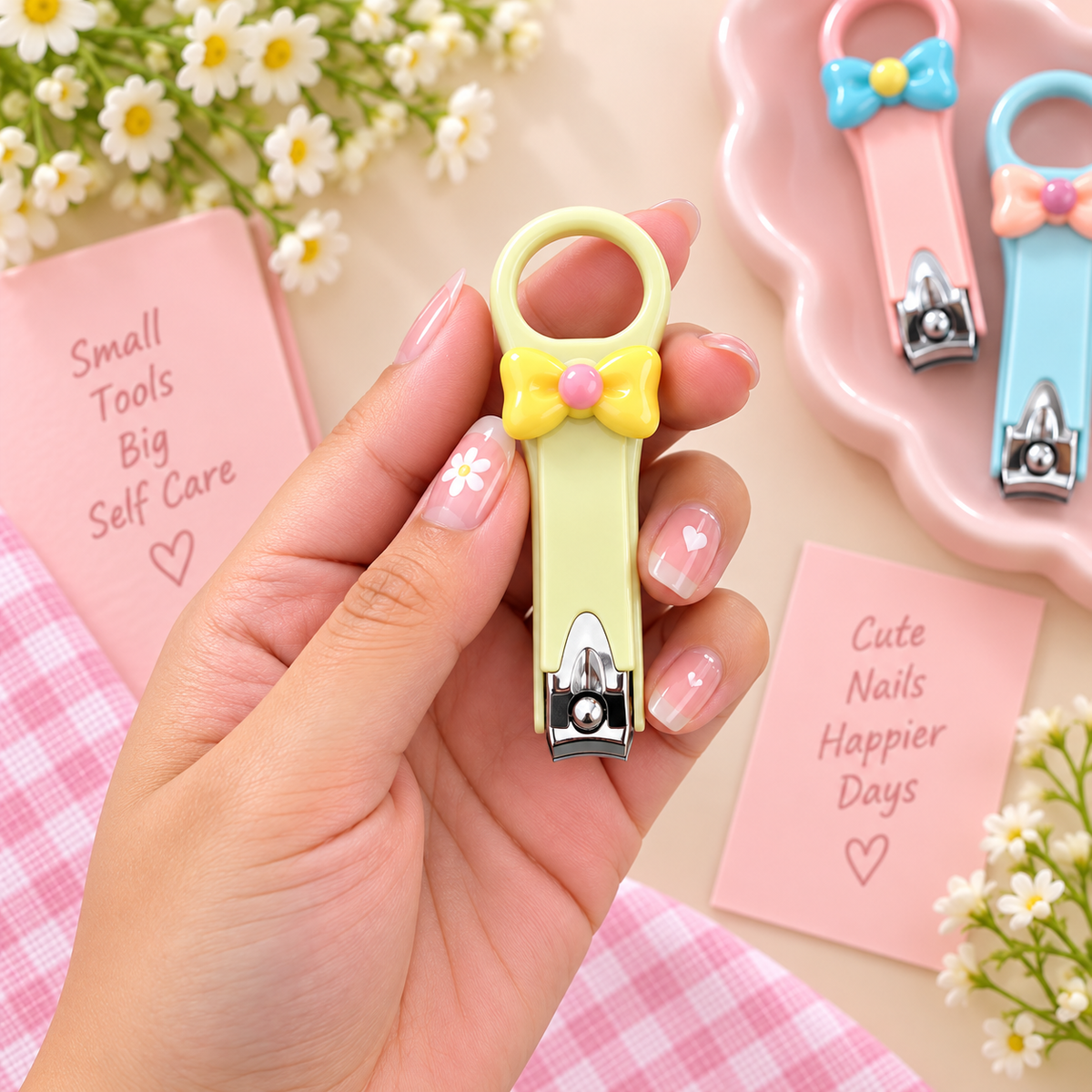 Kawaii Bow Nail Clipper