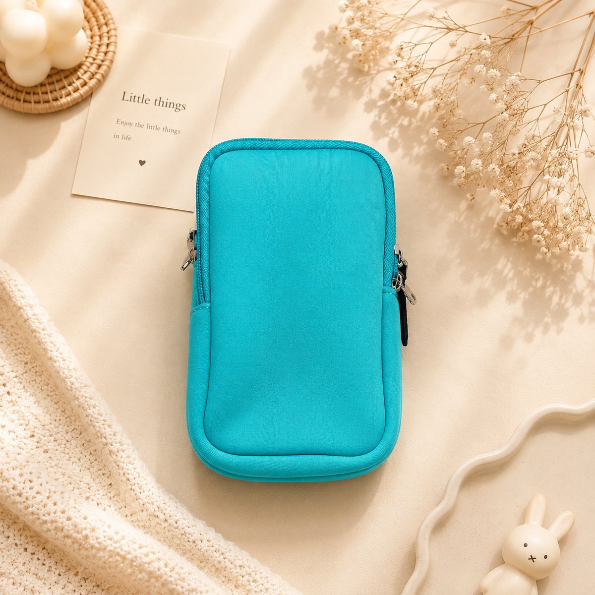 The Phone arm case | Multi-Use Zip Pouch