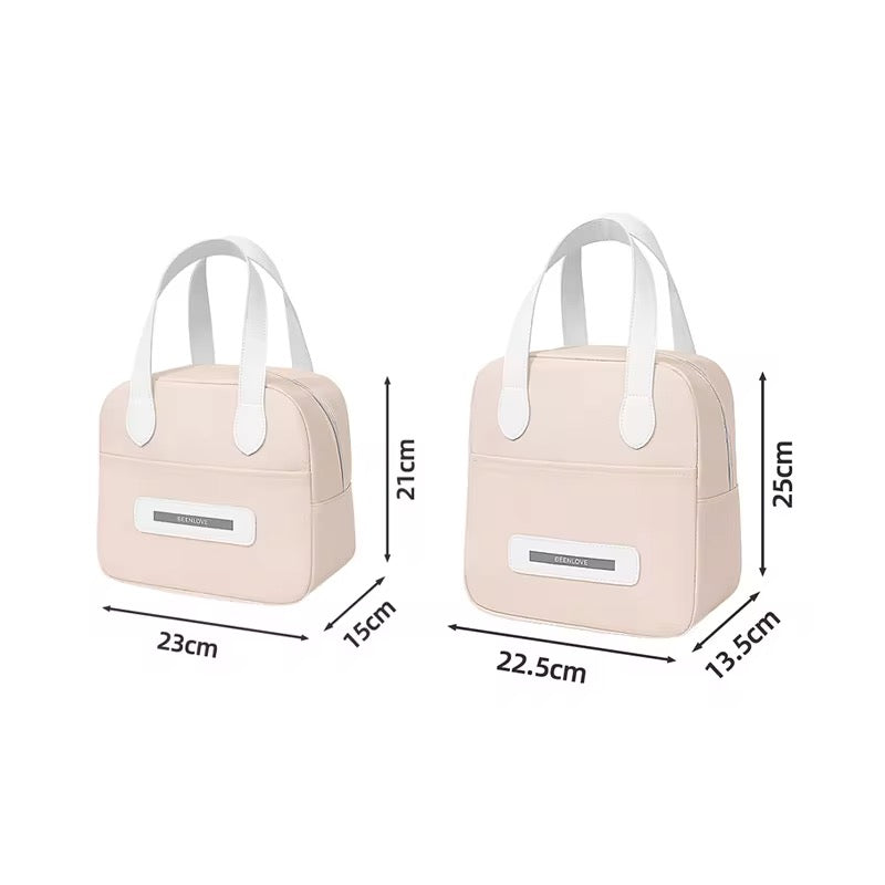 Been Love Insulated Lunch Bag – Waterproof Thermal Tote with Side Pocket