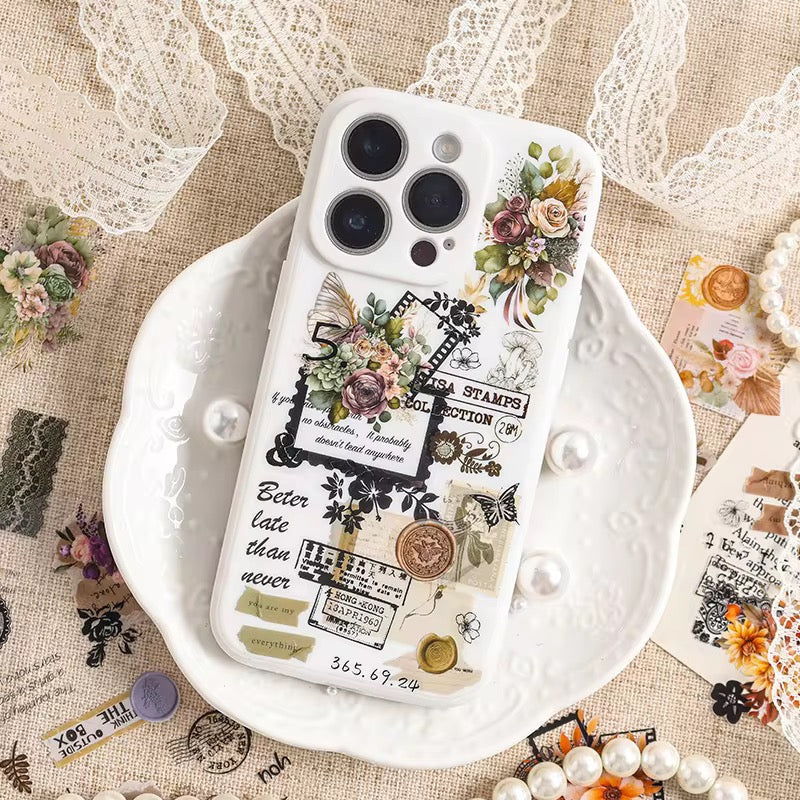 Vintage Botanical Sticker Pack