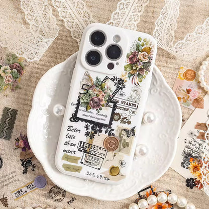Vintage Botanical Sticker Pack