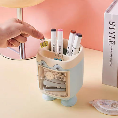 Kawaii Robot Desk Organiser