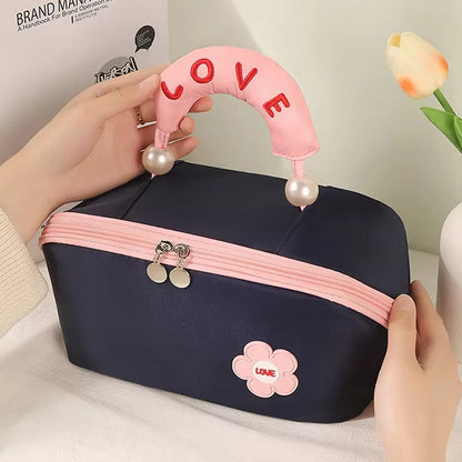 LOVE Handle Multipurpose Cosmetic Bag