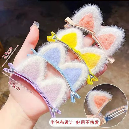 Kawaii Cat Ear Hair Clip (1 Pair)