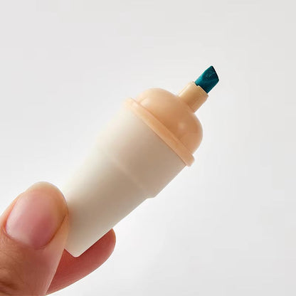 Ice Cream Cone Highlighter Set – Pastel Kawaii Markers