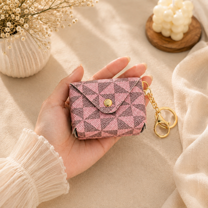Mini Bag Charm & Keychain | Coin Pouch | Silk Scarf