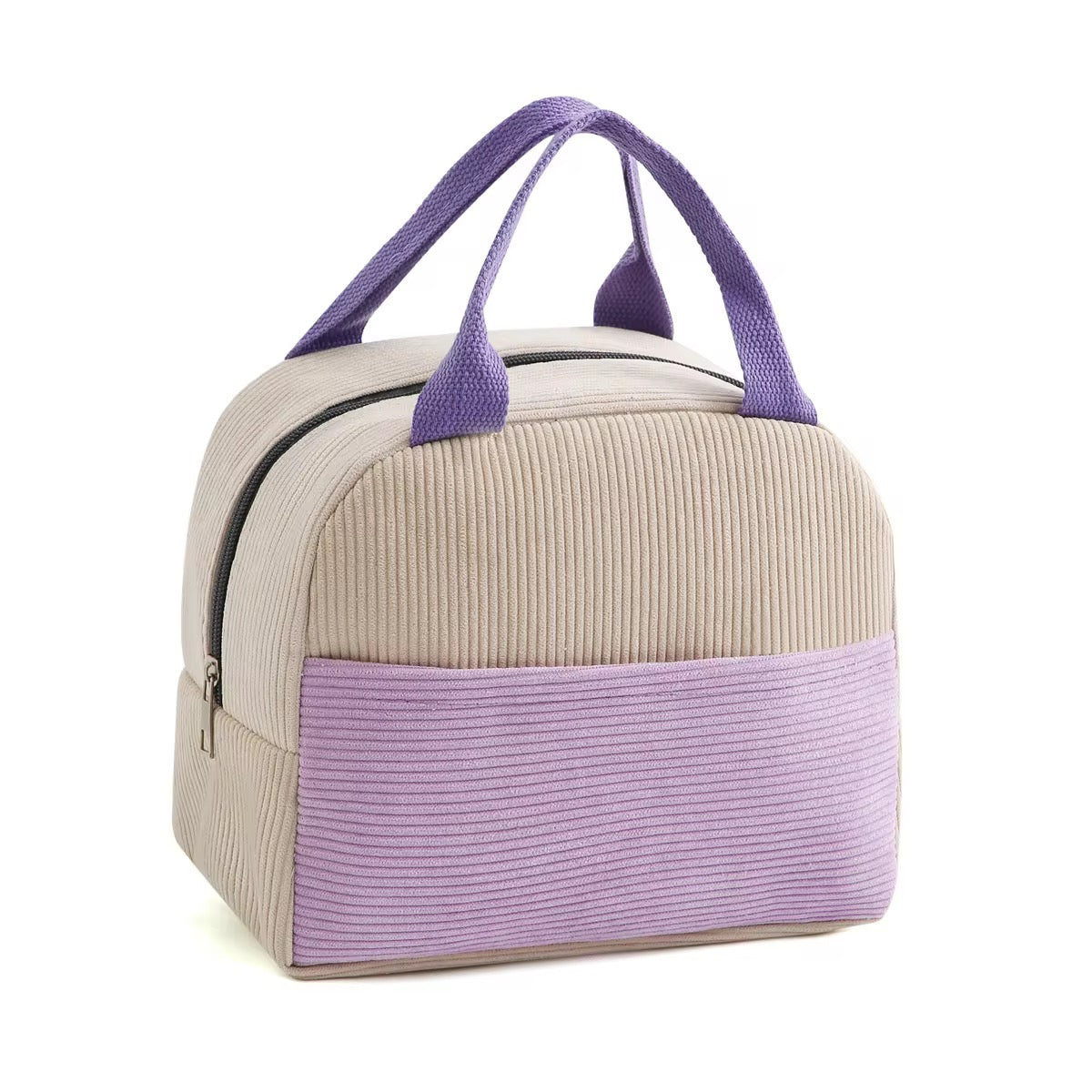 Corduroy Insulated Lunch Bag Small