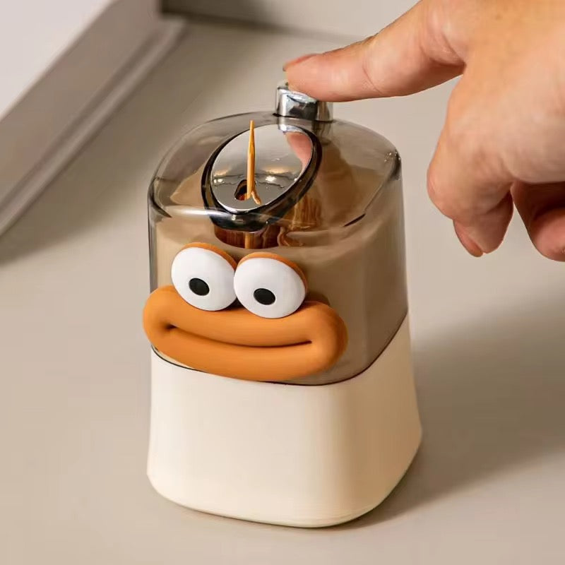 Funny Face Toothpick Dispenser – Cute Kawaii Kitchen & Dining Decor