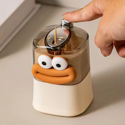 Funny Face Toothpick Dispenser – Cute Kawaii Kitchen & Dining Decor