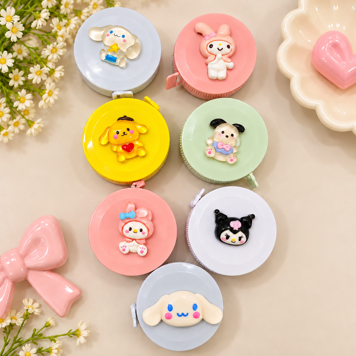 Kawaii Sanrio Retractable Measuring Tape