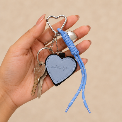 Heart Bag Charm & Keychain