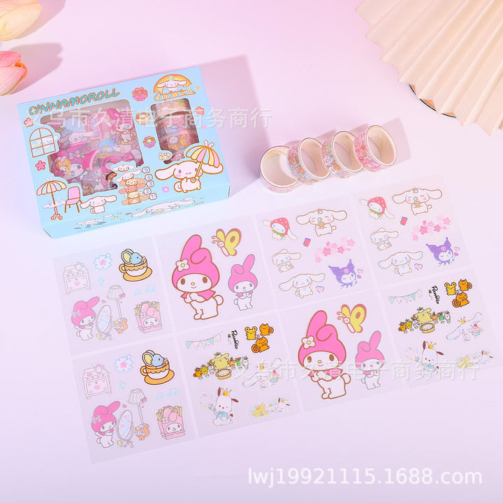 Sanrio Kawaii Washi Tape & Sticker Gift Set