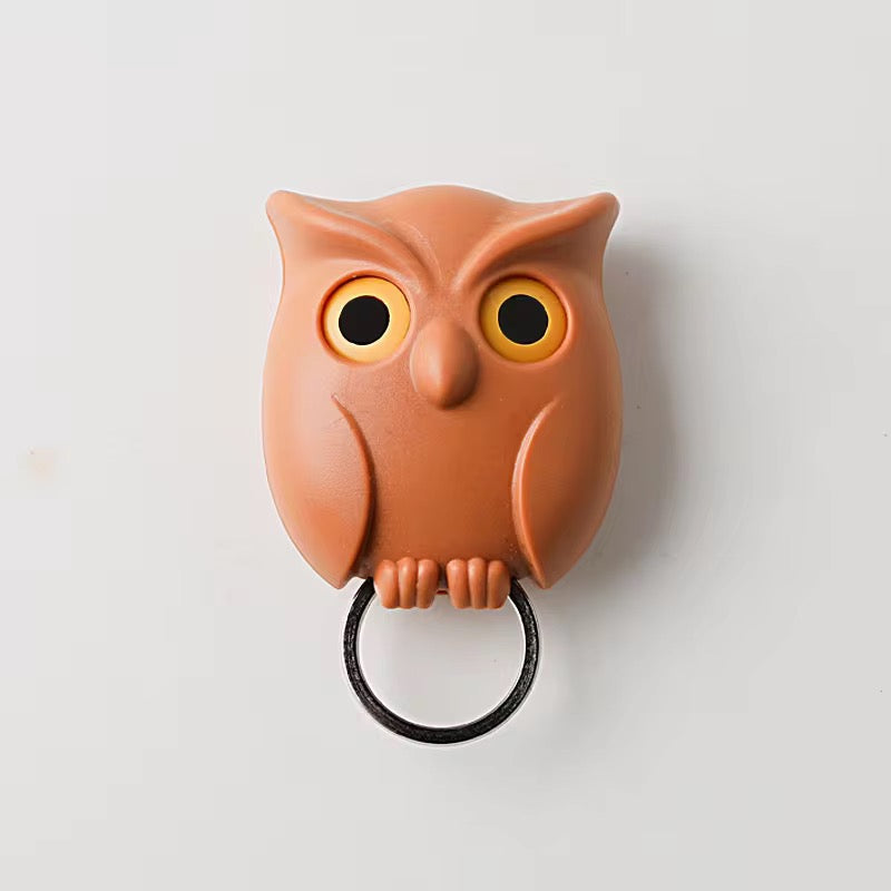 Owl Magnetic Key Holder – Cute Wall Hook for Entryway & Home Decor