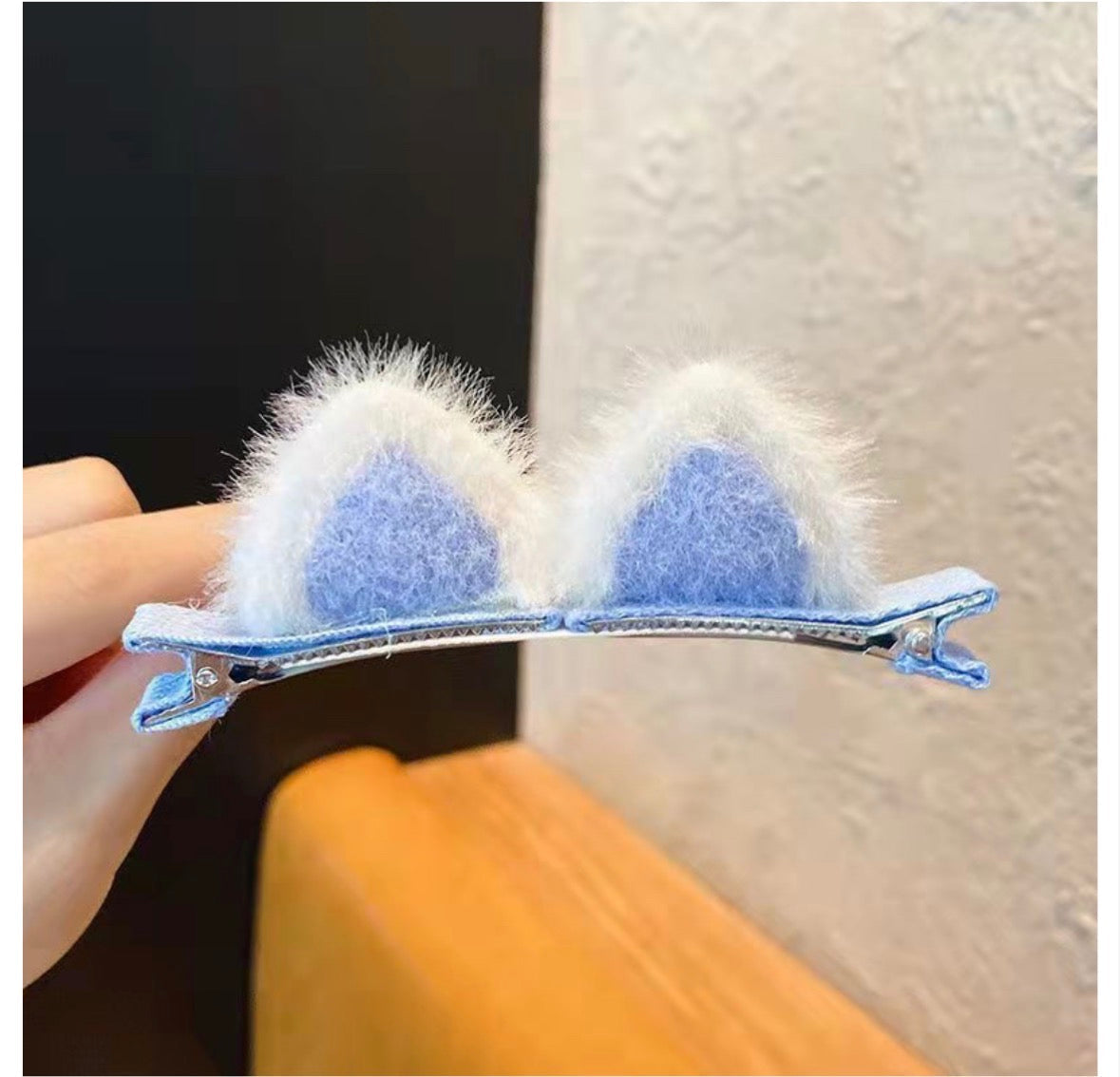 Kawaii Cat Ear Hair Clip (1 Pair)