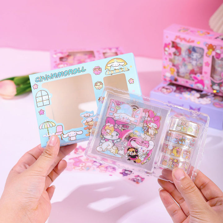 Sanrio Kawaii Washi Tape & Sticker Gift Set
