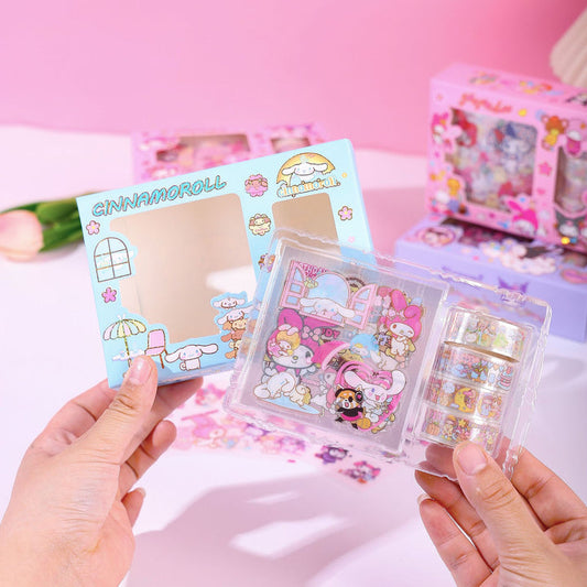 Sanrio Kawaii Washi Tape & Sticker Gift Set